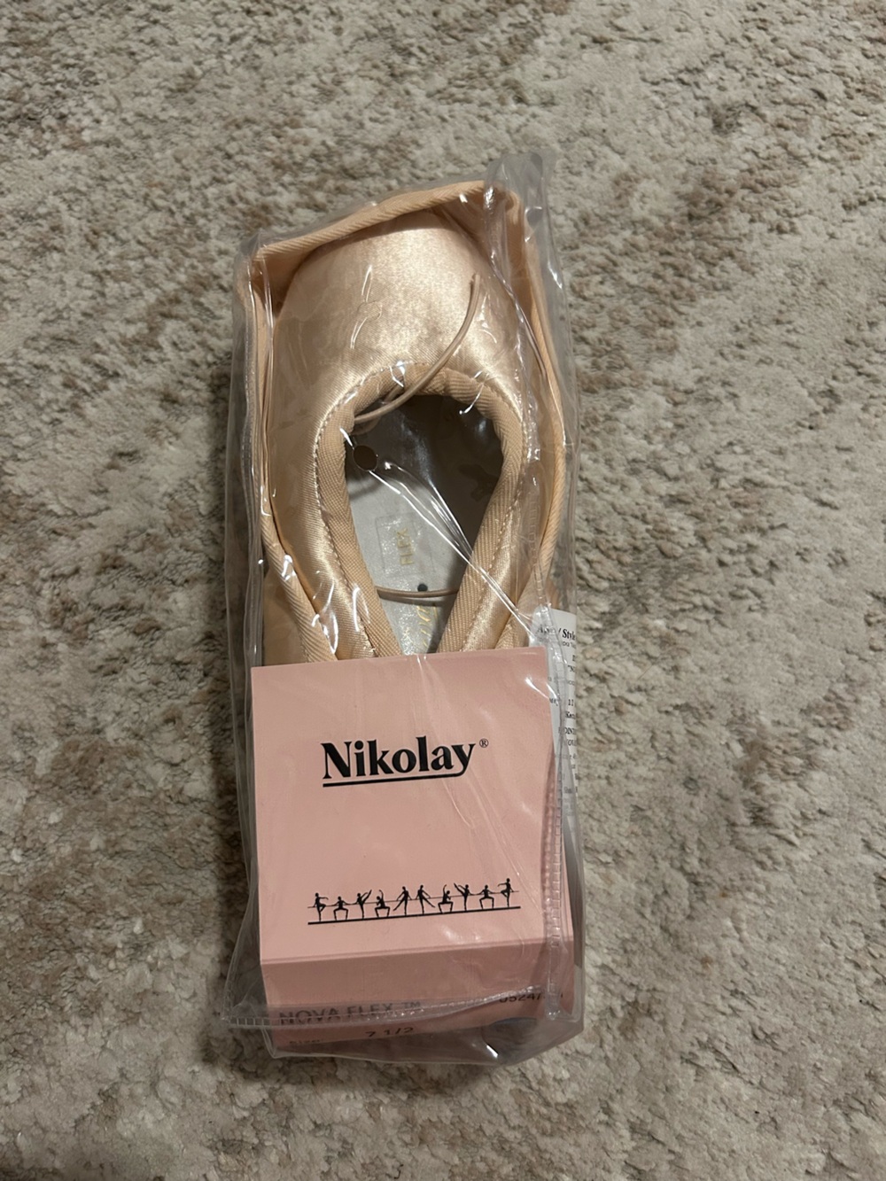 Nikolay Nova Flex Point Shoes- 7.5 3X Medium Shank